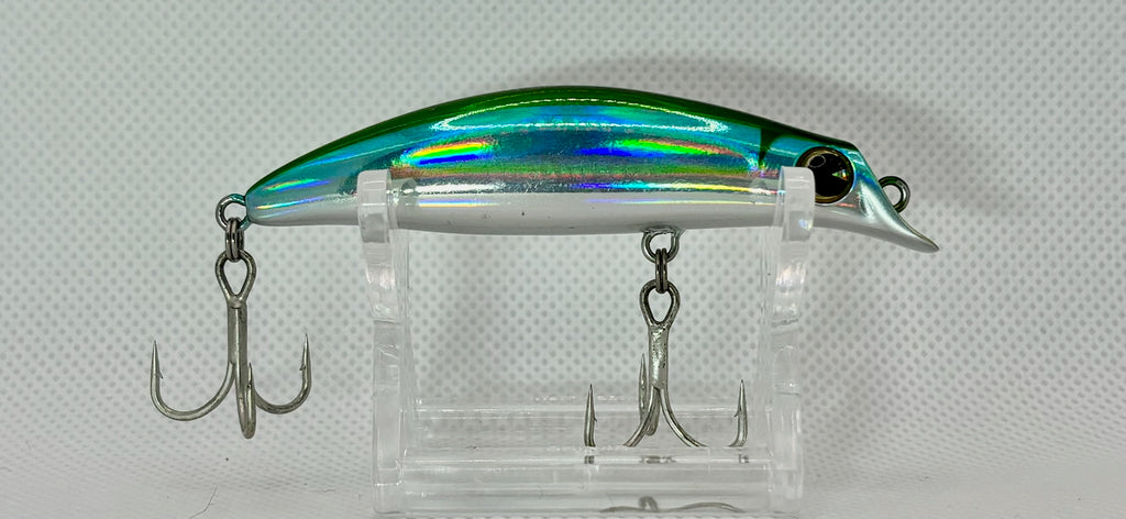 ima Sasuke 75 Shad 75mm – Green Back Holographic