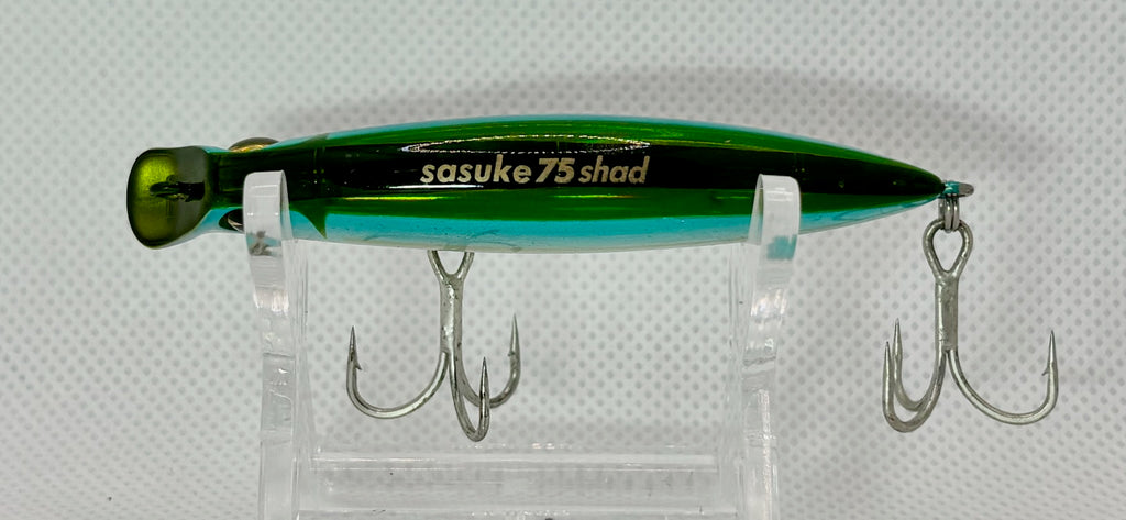 ima Sasuke 75 Shad 75mm – Green Back Holographic
