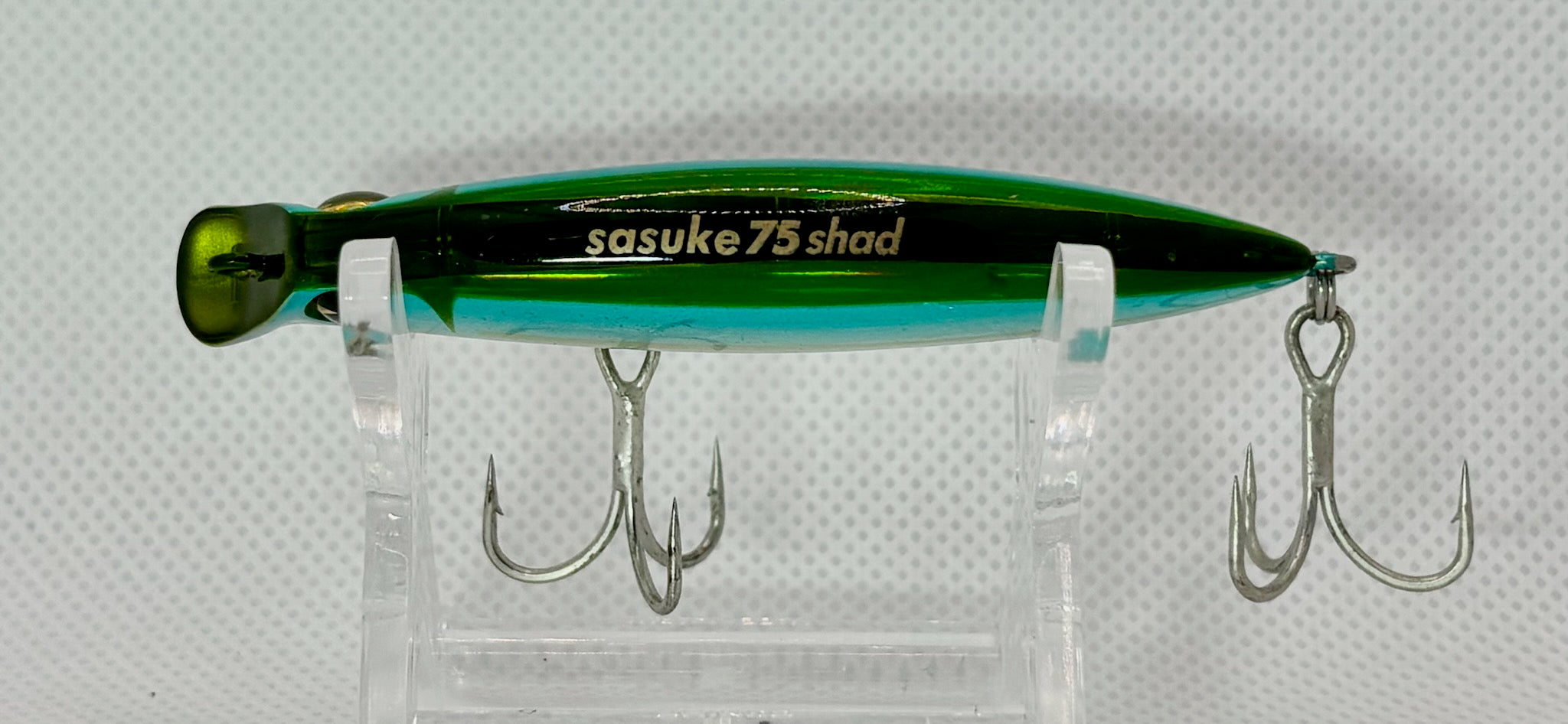 ima Sasuke 75 Shad 75mm – Green Back Holographic