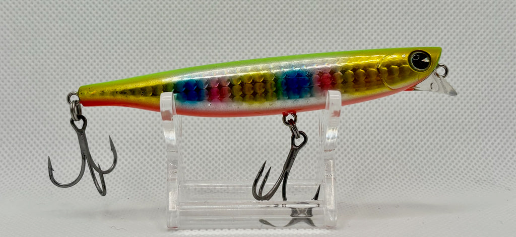 ima p-ce 100 – opposite side showing multicolour scale detail, red belly stripe and bib