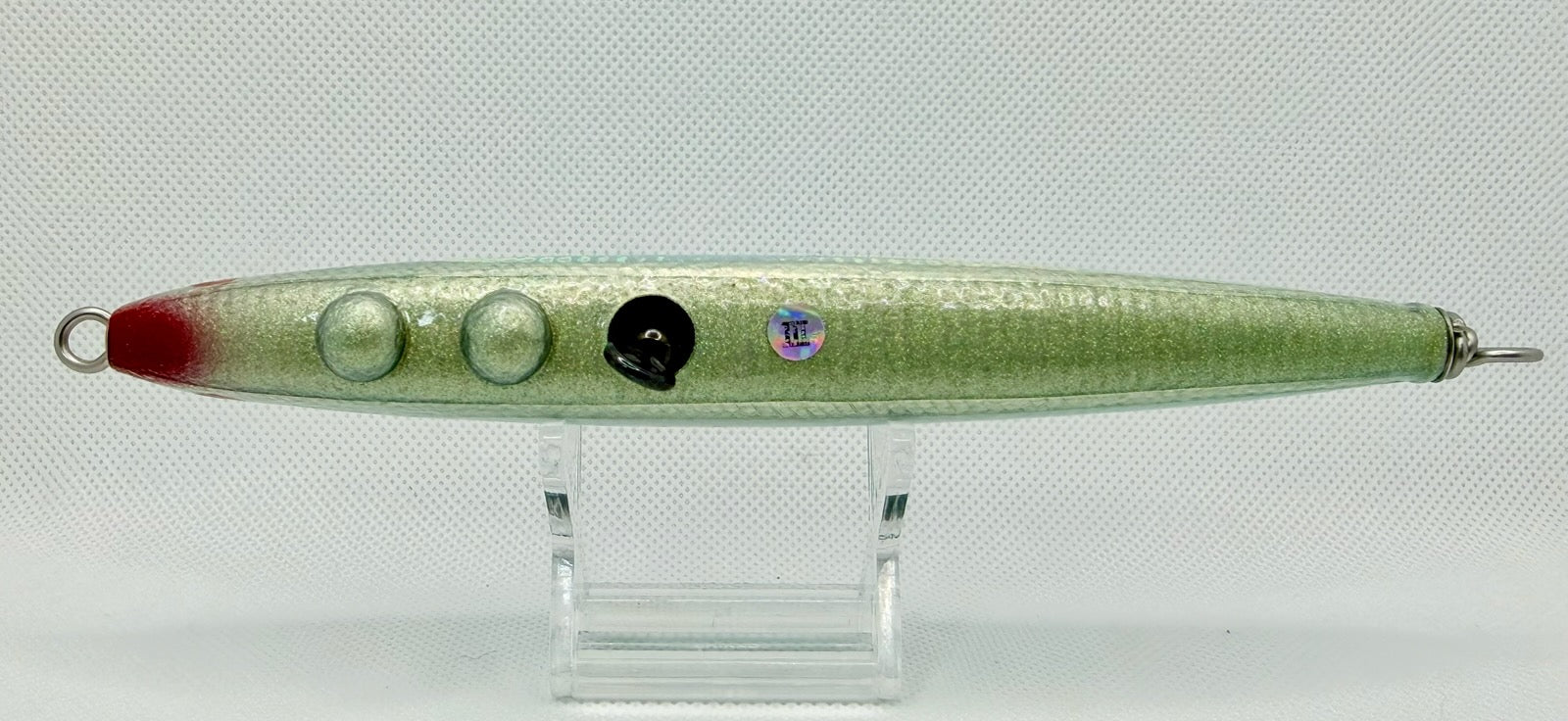 Carpenter Lively Sardine S-65-175 – belly showing internal rattle weights and hook hanger