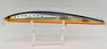 Daiwa Shore Line Shiner SL14 F-G Blue Sardine – side A showing holographic blue back and orange belly