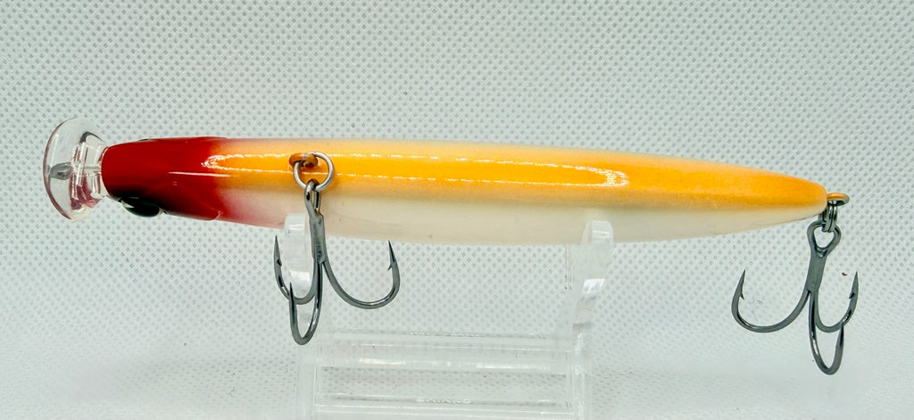 ima Kosuke 110F – reverse showing golden orange back, red head and white belly