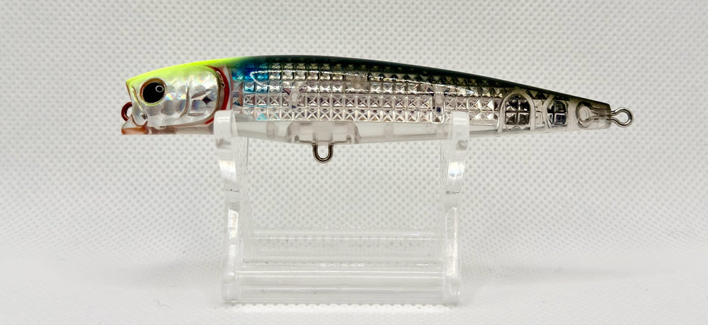 Daiwa Morethan Salt Pencil F Laser Impact 100mm Laser Sardine – side view no hooks