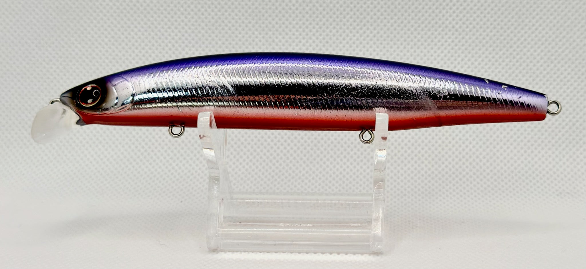 Daiwa Shore Line Shiner Z Set Upper S 125mm Blue Sardine – side view no hooks