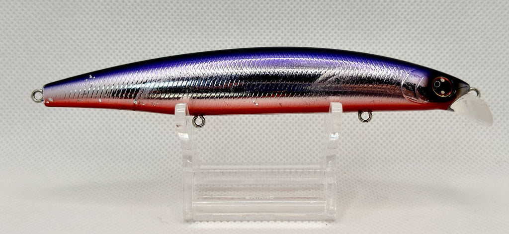 Daiwa Shore Line Shiner Z Set Upper S 125mm Blue Sardine – reverse side no hooks