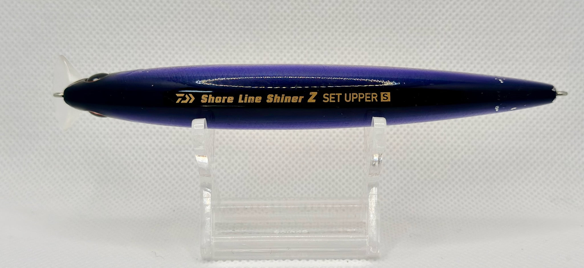 Daiwa Shore Line Shiner Z Set Upper S – top view showing Shore Line Shiner Z SET UPPER S gold text