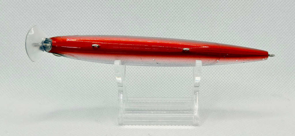 Daiwa Shore Line Shiner Z Set Upper S – red belly colourway side view no hooks