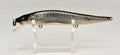 Bassday Sugar Minnow Vision 110S 110mm Black Back Silver – side view