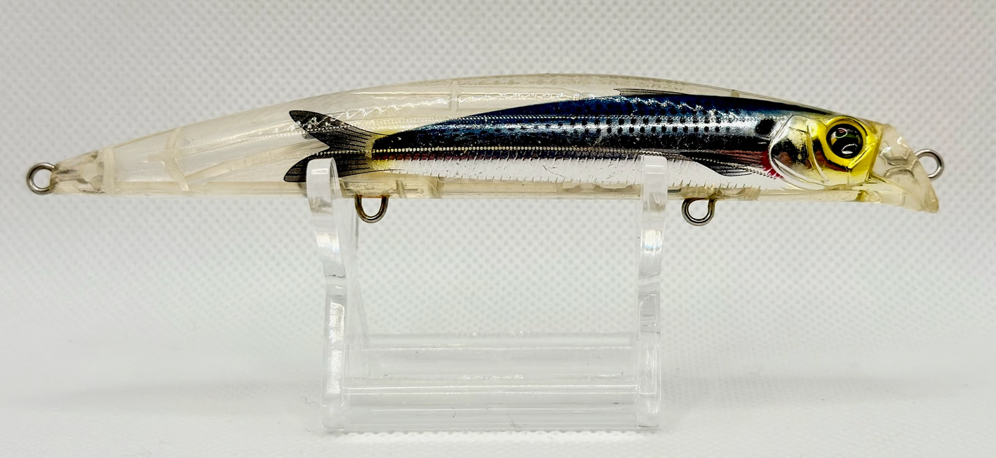 DUEL Hardcore Lipless Minnow 120F – Transparent Sardine